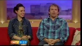 Dean Andrews and Monserrat Lombard talk about Ashes To Ashes (GMTV, 08.04.10)