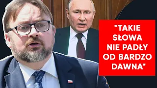 Szokująca wypowiedź Putina o Ukrainie. Paweł Szrot: wszyscy powinniśmy być zaniepokojeni