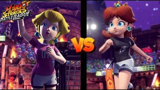 Mario Strikers Battle League #1 - Peach vs Daisy