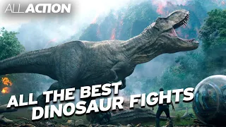 Best Dinosaur Fights in the Jurassic Park Franchise | All Action