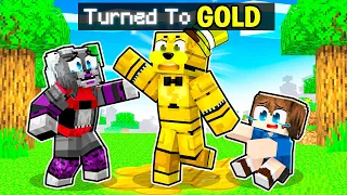 Glamrock Freddy TURNED TO GOLD In Minecraft!