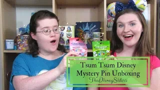 Tsum Tsum Disney Mystery Pin Unboxing - TheDisneySisters