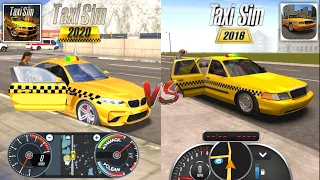 Taxi Sim 2020 vs Taxi Sim 2016 Comparison. Which One is Best? | Best Car Games Comparison