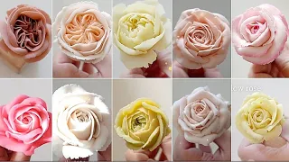 앙금플라워 장미꽃짜기 모음(7) Rose flower piping techniques collection