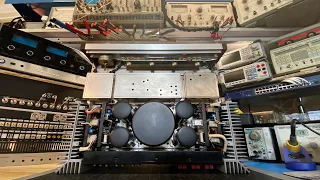 Pioneer SX-1250 ~ Full Amplifier Section Rebuild at the Bench