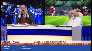Milan Bologna 2-2 con Tiziano Crudeli e Matteo Mosconi