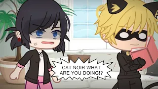 Cat Noir read Marinette diary!? || MLB🐞 || Gacha club MLB