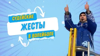 ЖЕСТЫ СУДЬИ и что они обозначают | ВОЛЕЙБОЛ