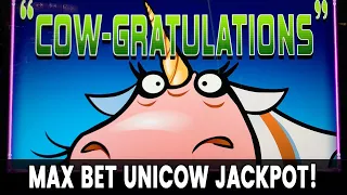 🎰 Max Bet UNICOW JACKPOT 💰🐮 Hundreds of Free Spins - My BIGGEST EVER!