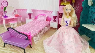 Dormitorio para la Muñeca Elsa de Frozen Juguetes de Barbie