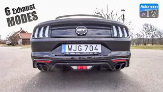 2019 Ford Mustang GT (450hp) - pure SOUND (60FPS)