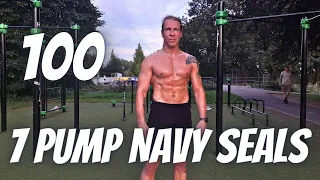 How To Build Muscle With Burpees! | 100 7 Pump Navy Seals | 700 Pushups | 32:21