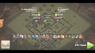 TH9 (Town Hall 9) World Record Defence | TH9 Mega Troll War Base - Clash of Clans - COC