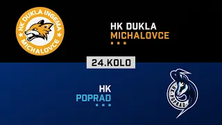 24.kolo Dukla Michalovce - HK Poprad HIGHLIGHTS