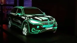 BMW лазерные спец эффекты