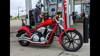 Brother buys a Honda Fury. Wow!