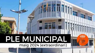 Ple municipal maig 2024