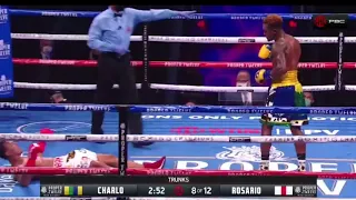 Jermell Charlo vs Jeison Rosario Full Fight Review: Controversial Dive KO