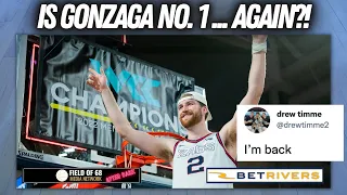 Drew Timme is BACK and Gonzaga is a LOCK to be the Preseason No. 1 team! | Field of 68