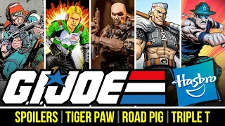 Full G.I.JOE Spoilers & Update | Tiger PAW & Wreckage | NEW Vehicles | Triple T | Night Force