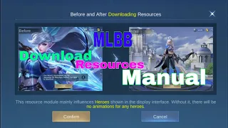 Manual Downloading Mobile Legends Resources - Fast And Easy!