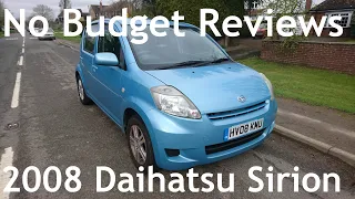 No Budget Reviews: 2008 Daihatsu Sirion 1.0 SE (M300) (Perodua Myvi/Subaru Justy)