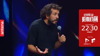 Costel, moment special la Stand-up Revolution: "Cine e SELLY? Viitorul Președinte al României!” 😆