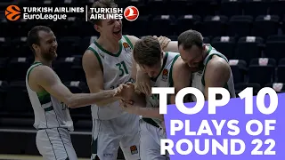 Turkish Airlines EuroLeague Regular Season Round 22 Top 10 Plays