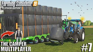 Stacking Silage & New Tractor | Farming with The CamPeR | Farming Simulator 19 | #7