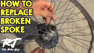 How To Replace A Broken Spoke On A Bike Wheel