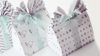 Origami Gift Bag Tutorial - DIY - Paper Kawaii