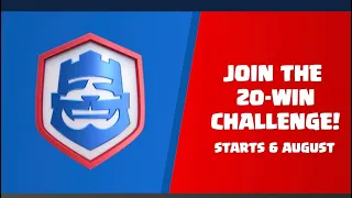 20 wins challenge 2022 clash royale is coming