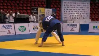 Judo Veterans EM 2012 Opole M5 73kg Pajszczyk(POL)   Hofer(AUT)