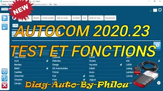Autocom 2020 Test et fonctions