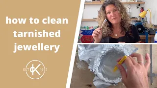 How To Clean Tarnished Jewellery At Home | Top Tip Tuesday | Metalsmithing Tutorials