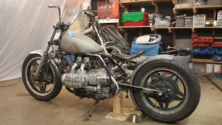 Goldwing Bobber Build - Part 1- Start and in-depth walk around