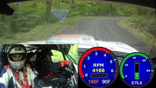 2024 Mt Ascutney I hillclimb long course - Rally 1 class record run