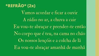 Amanhã De Manhã - Doce (Letra)