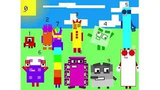 NUMBERBLOCKS RETRO 0 -10!!!