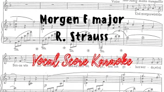 Morgen F major Vocal score accompaniment R. Strauss