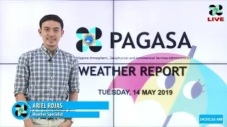 Public Weather Forecast Issued at 4:00 AM May 14, 2019