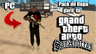 Pack de mejor Ropa para tu GTA San Andreas PC