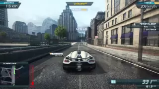 NFS Most Wanted 2012 - Koenigsegg Agera R - 1080p