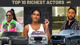 Wow 😲!!Watch how they spend their riches on cars and houses. 2023 Richest Actors in Ghana #Ghtrends