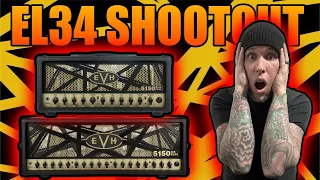 EVH 5150 EL34 Amplifier Shootout - 50 Watt vs 100 Watt