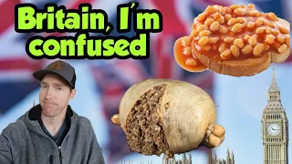 Top 10 BRITISH FOODS That Confuse the Rest of the World | Californian Reacts