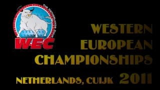 Men -93 to -105kg Bench Press of 2011 EPF Western European Championships
