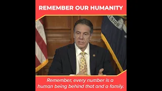 Gov. Cuomo: REMEMBER OUR HUMANITY