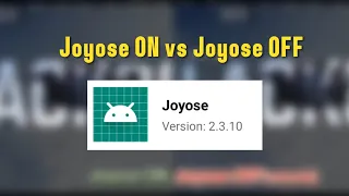 Joyose on vs off Gaming Test Compare Performance Heating test