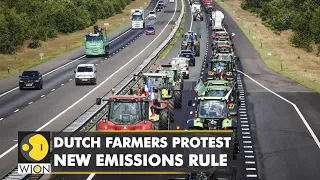 WION Climate Tracker | Netherlands' push to curb emissions | Dutch farmers burn haystack on roads